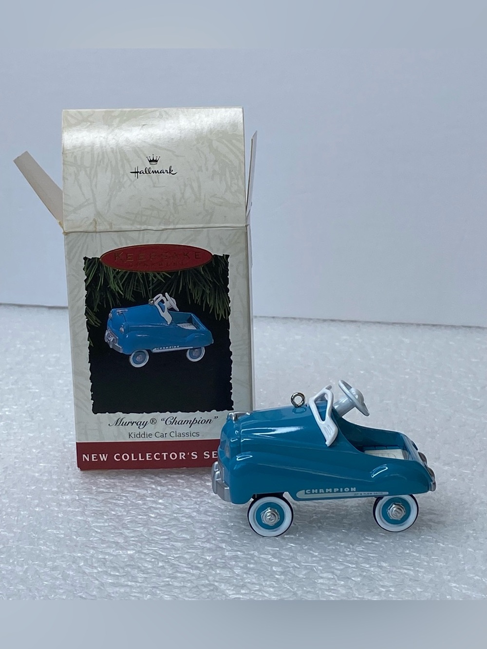 Vintage Hallmark Keepsake Kiddie Car Classics
Murray Champion Ornament 1994